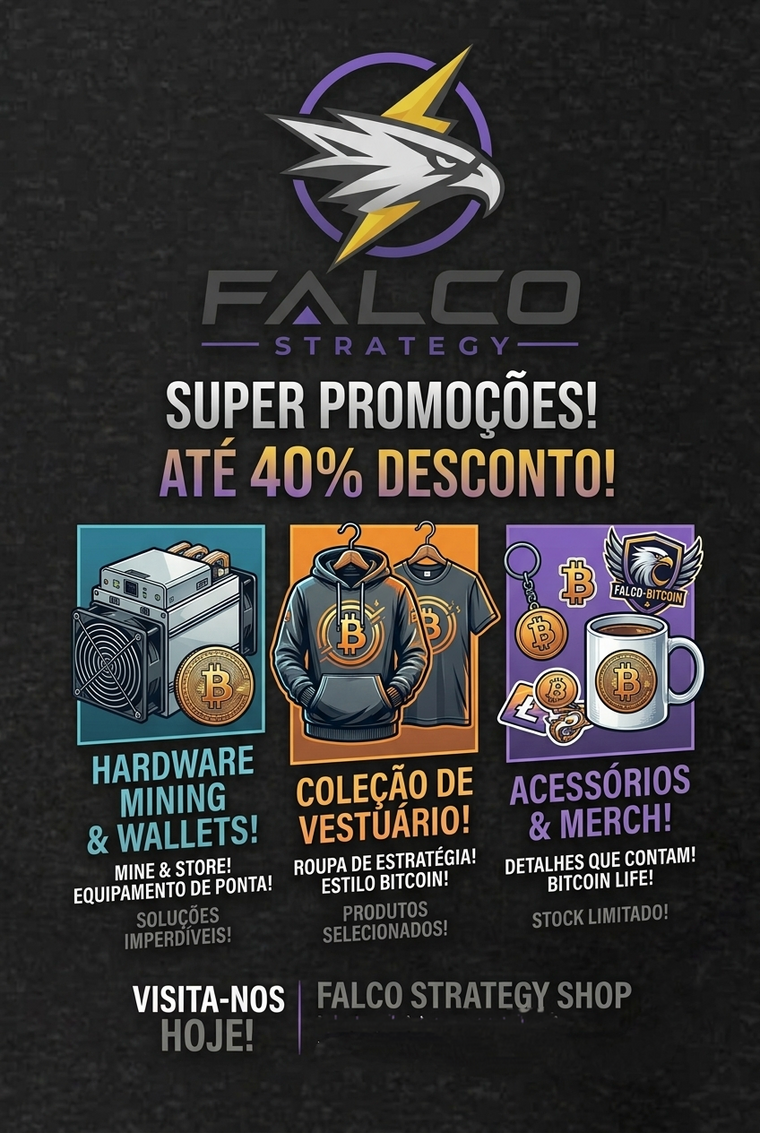Super Promoções Falco Strategy - Até 40% Desconto